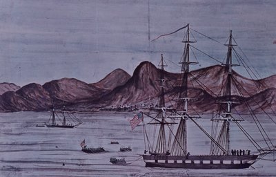Meksikon ja Amerikan sota (1846-48), Yhdysvaltain laivaston maihinnousujoukot Loretoon tekijältä American School