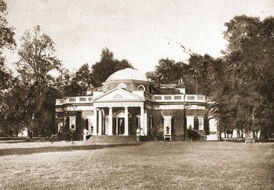 Monticello, Virginia, 1914 (seepiasävyinen syväpaino) tekijältä American School
