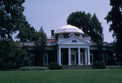 Monticello, jonka on suunnitellut Thomas Jefferson tekijältä American School