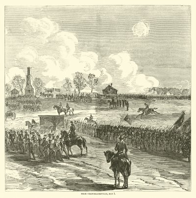 Lähellä Chancellorsvilleä, 1. toukokuuta 1863 tekijältä American School