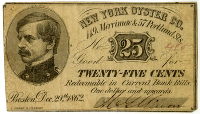 New York Oyster Co., 119 Merrimac & 57 Portland St., 1862 tekijältä American School