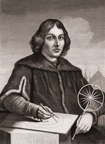 Nicolaus Copernicus, n. 1850 (kaiverrus) tekijältä American School