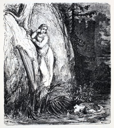Nixes, Thomas Keightleyn (1789-1872) Maailman oppaasta tonttuihin, keijuihin, haltioihin ja muihin pieniin ihmisiin Julkaistu 1880, (BW-kaiverrus) tekijältä American School