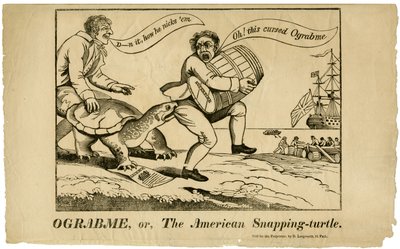 Ograbme eli Amerikkalainen kilpikonna, 1808 tekijältä American School