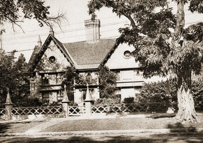 Pickering House, Salem, Massachusetts, 1915 (seepiasävyinen syväpaino) tekijältä American School