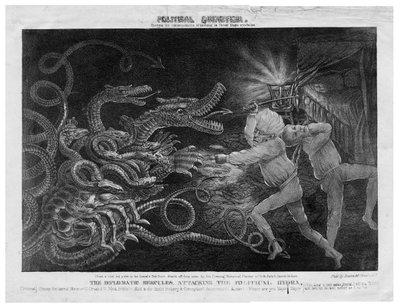 Poliittinen Quixotism, n. 1833 tekijältä American School