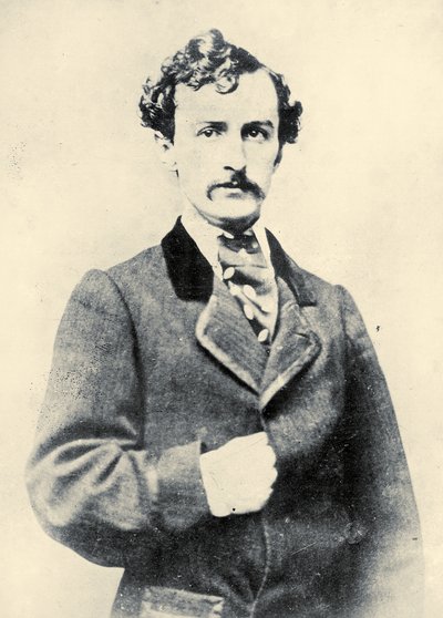 John Wilkes Boothin muotokuva, n. 1860 tekijältä American School