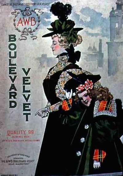 Julisteet "A.W.B Boulevard Velvet" (värilitho) tekijältä American School