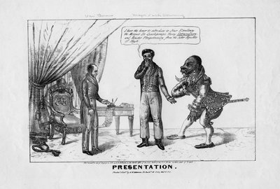 Esitys, julkaissut H R Robinson, New York, 1839 tekijältä American School