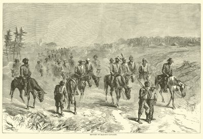 Kautzin ratsuväen paluu, kesäkuu 1864 tekijältä American School