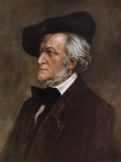 Richard Wagner (litografia) tekijältä American School