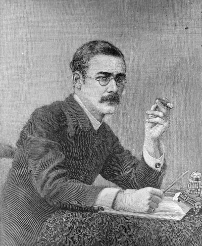 Rudyard Kipling (1865-1936) 1890 tekijältä American School