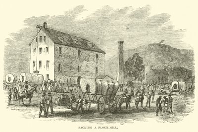 Jauhomyllyn potkut, heinäkuu 1864 tekijältä American School