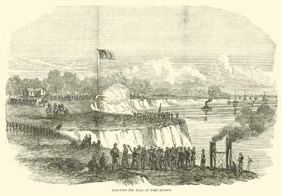 Lipun tervehdys Port Hudsonissa heinäkuussa 1863 tekijältä American School