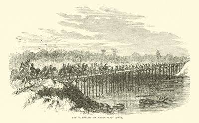 Pearl Riverin ylittävän sillan pelastaminen, huhtikuu 1863 tekijältä American School