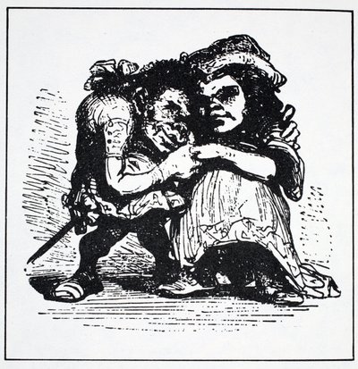 Skandinavian haltiat, Thomas Keightleyn (1789-1872) Maailman oppaasta tonttuihin, keijuihin, haltioihin ja muihin pieniin ihmisiin Julkaistu 1880 (BW Engraving) tekijältä American School