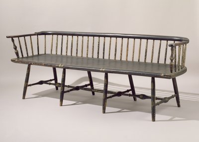 Settee, 1807-14 (maalattu vaahtera) tekijältä American School