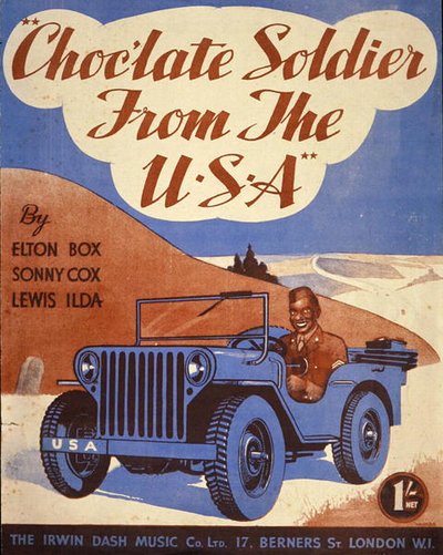 Nuotit cover-kappaleeseen "Chocolate Soldier from the USA" tekijältä American School