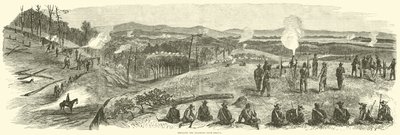 Rautatien pommitukset lähellä Resacaa, toukokuu 1864 tekijältä American School