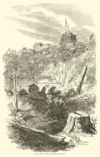 Signaaliasema, Summit of Maryland Heights, syyskuu 1862 tekijältä American School