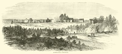Spotsylvanian oikeustalo, toukokuu 1864 tekijältä American School