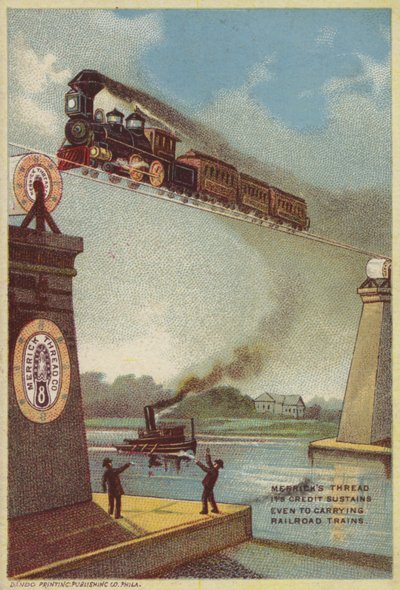 Steam Train Crossing River tekijältä American School