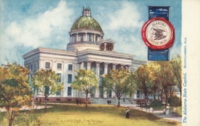 Alabaman osavaltion pääkaupunki, Montgomery, Alabama (värilitro) tekijältä American School