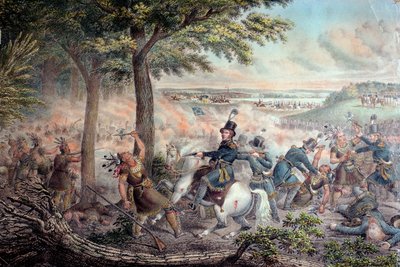 Thamesin taistelu vuonna 1813 tekijältä American School