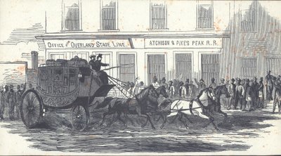 The Butterfield Overland Mail Coach, julkaistu Harper