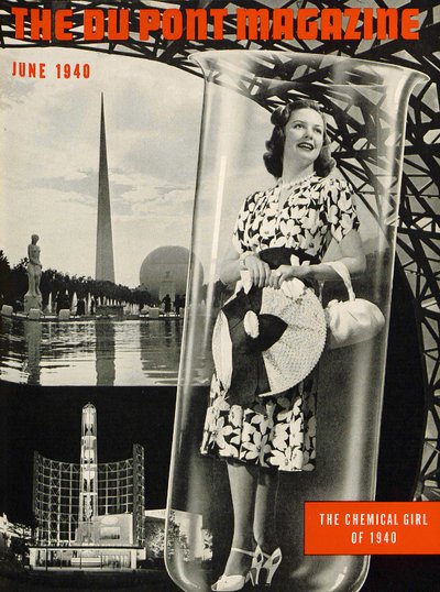 The Chemical Girl, DuPont-lehden etukansi, kesäkuu 1940 tekijältä American School