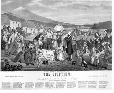 The Eviction: A Scene from Life in Ireland, pubi. kirjoittanut J.T. Foley, 1871 tekijältä American School