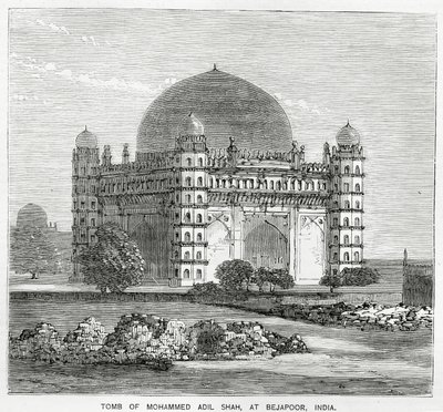 Gol Gumbaz, Mohammed Adil Shah II:n hauta, rakennettu vuonna 1659 tekijältä American School
