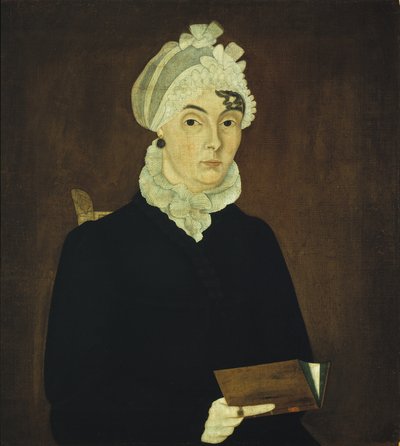 The Lady from Hornell, n. 1810 (öljy puulevylle) tekijältä American School