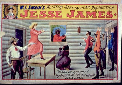 Vankilaa ei rakenneta, joka pitää Jesse Jamesin, mainos W. I. Swainsille Jesse Jamesin näyttävä tuotanto tekijältä American School