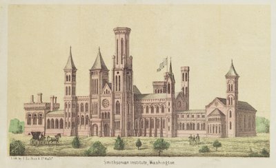 Smithsonian Institute, Washington, julkaisija E. Sachse tekijältä American School