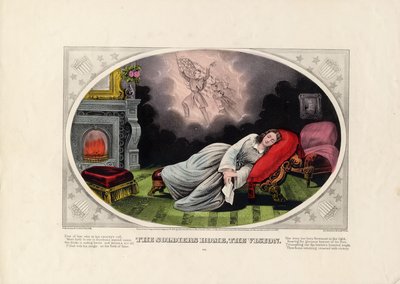 Soldiers Home, Vision, pubi. kirjoittanut Currier & Ives, 1862 tekijältä American School
