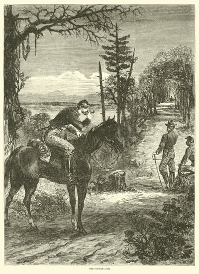 Kuriirilinja, huhtikuu 1863 tekijältä American School