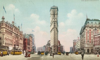 Times Square, New York, noin 1910 tekijältä American School