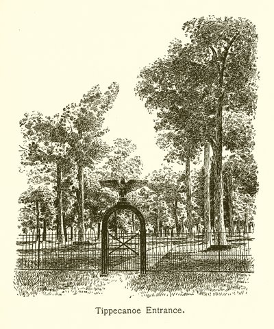 Tippecanoe Entrance, kenraali William Henry Harrison tekijältä American School
