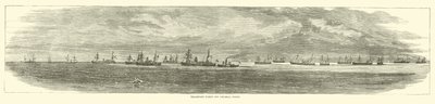 Kuljetuslaivasto Federal Pointin edustalla, joulukuu 1864 tekijältä American School