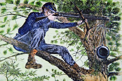 Union Army Sharpshooter teleskooppitähtäin (värilitho) tekijältä American School