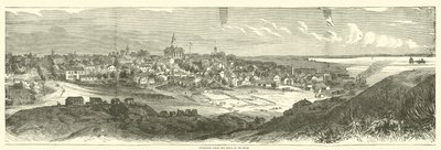 Vicksburg sen takana olevilta kukkuloilta toukokuussa 1863 tekijältä American School