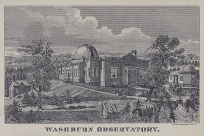 Washburn Observatory, Madison, Wisconsin, USA (litho) tekijältä American School