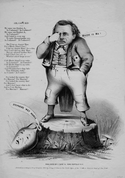 Missä on Ma?, Currer & Ives, New York, 1860 tekijältä American School