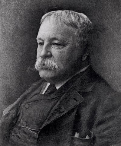 William D. Howells (1837-1920) kirjasta "Literature", 27. huhtikuuta 1898 (kaiverrus) (bundw-kuva) tekijältä American School