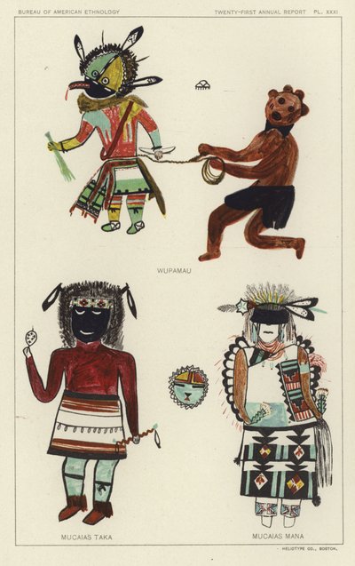 Wupamau, Mucaias Taka, Mucaias Mana (väriliitos). tekijältä American School