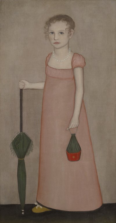 Harriet Campbellin muotokuva, n. 1815 tekijältä Ammi Phillips