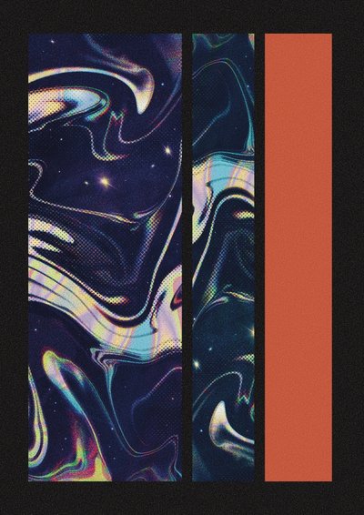 Galaxy Color Block tekijältä Amy Louise Baker