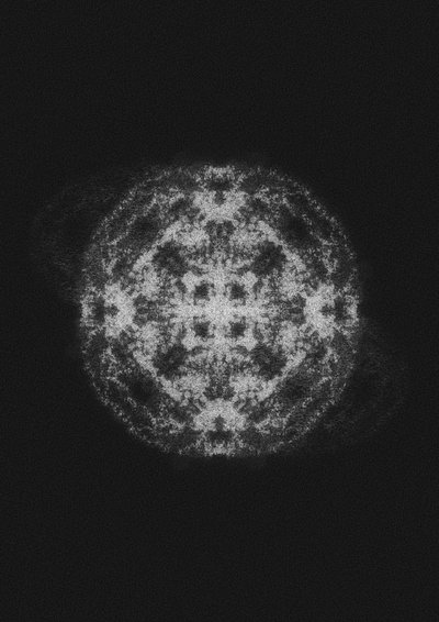 Hohtava abstrakti pallo tekijältä Amy Louise Baker