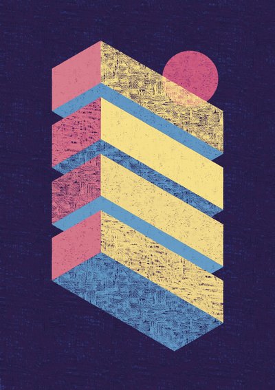 Retrokerrokset ja aurinko tekijältä Amy Louise Baker